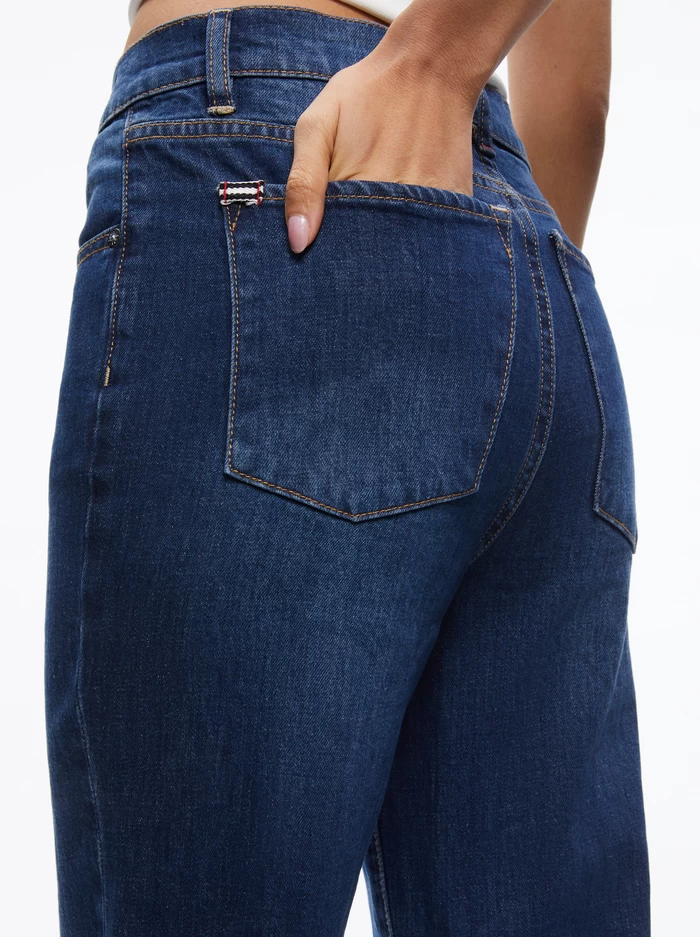 AMAZING HIGH RISE STRAIGHT FULL LENGTH JEAN 5 AMAZING HIGH RISE STRAIGHT FULL LENGTH JEAN - Image 3