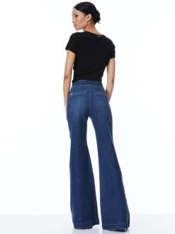 DYLAN HIGH WAISTED WIDE LEG JEAN