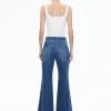 DYLAN HIGH WAISTED WIDE LEG JEAN -Alice And Olivia CD464301TRBN455 02