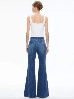 DYLAN HIGH WAISTED WIDE LEG JEAN