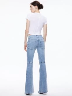 STACEY LOW RISE BELL BOTTOM JEAN