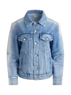 JEFF OVERSIZED DENIM JACKET 12 JEFF OVERSIZED DENIM JACKET -Alice And Olivia CD860101LBSQ476 06