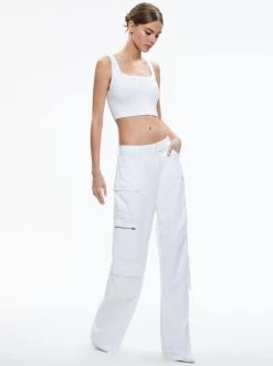 CAY BAGGY CARGO JEANS -Alice And Olivia CD864118DYRA100 05