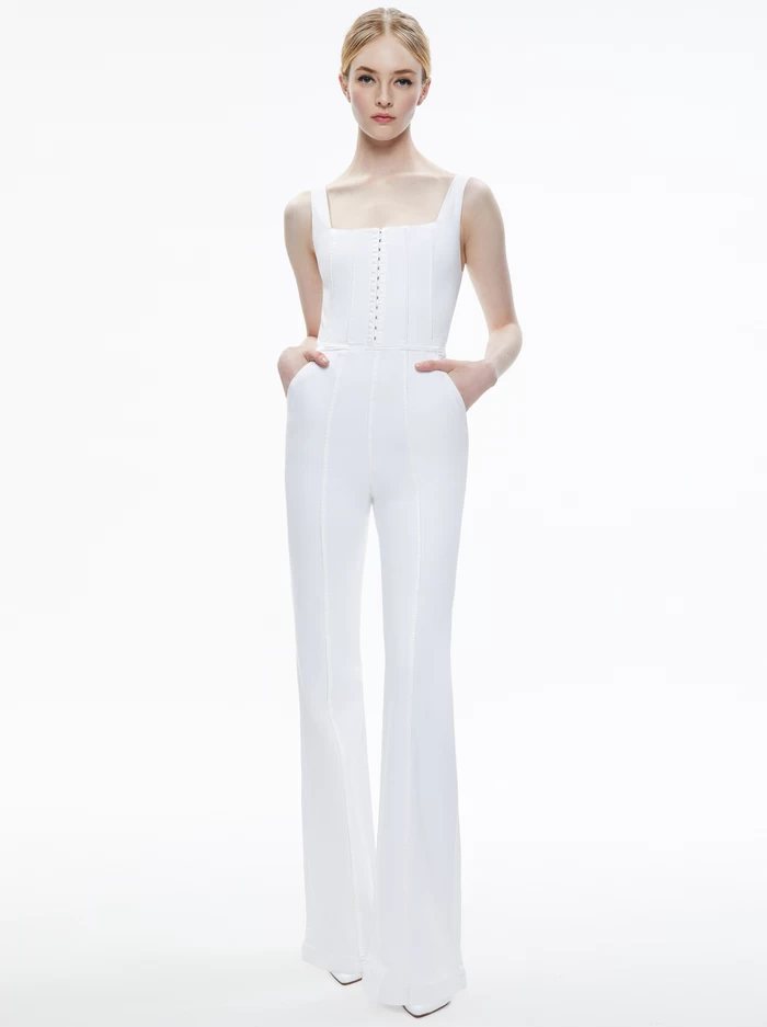 CHELS DENIM CORSET SLEEVELESS JUMPSUIT 6 CHELS DENIM CORSET SLEEVELESS JUMPSUIT - Image 4