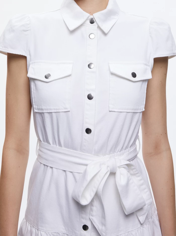 MIRANDA MINI DENIM DRESS 5 MIRANDA MINI DENIM DRESS - Image 3