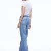 MISSY BRAIDED WAISTBAND JEAN -Alice And Olivia CD911301IBLO476 02