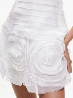 KEMBERLY SPAGHETTI STRAP MINI GOWN 9 KEMBERLY SPAGHETTI STRAP MINI GOWN -Alice And Olivia CG302014501A100 04