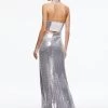 MAY HALTER NECK SEQUIN GOWN -Alice And Olivia CG303E54518A041 02