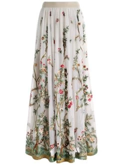 CATRINA EMBELLISHED GOWN MAXI SKIRT -Alice And Olivia CG306E12300A926 06
