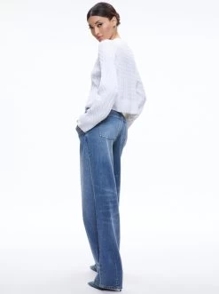 CIMARON CABLE KNIT SWEATER