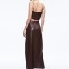 SIOBHAN VEGAN LEATHER MAXI SKIRT 1 SIOBHAN VEGAN LEATHER MAXI SKIRT -Alice And Olivia CL000J16305D271 02