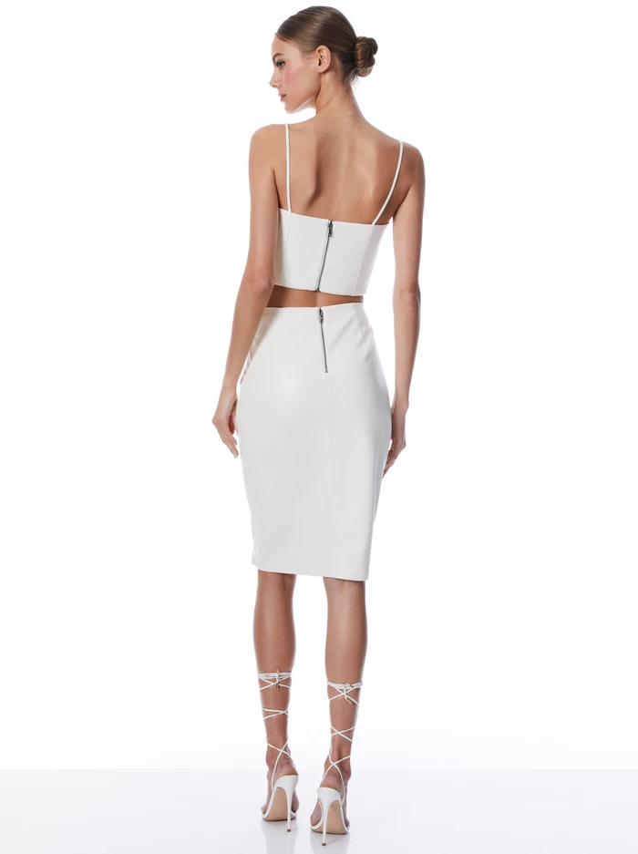 SIOBHAN FRONT WRAP MIDI SKIRT 3 SIOBHAN FRONT WRAP MIDI SKIRT