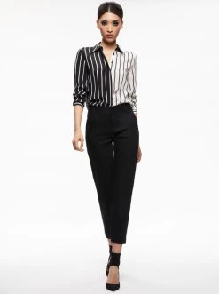 WILLA PLACKET TOP -Alice And Olivia CL000P06009E123 03