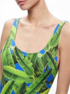 REMY SCOOP NECK REVERSIBLE SWIMSUIT -Alice And Olivia CS306B11002X320 05