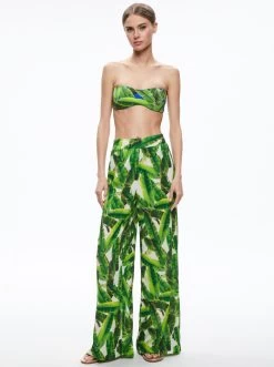 PERI REVERSIBLE HIGH WAISTED BIKINI BOTTOM -Alice And Olivia CS306B11004X320 06